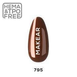 Makear-Lakier hybrydowy 795 Red Love 8ml - 1
