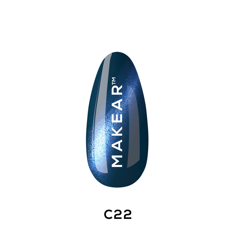 Makear-Lakier hybrydowy C22 Cat Eye 8ml - 1